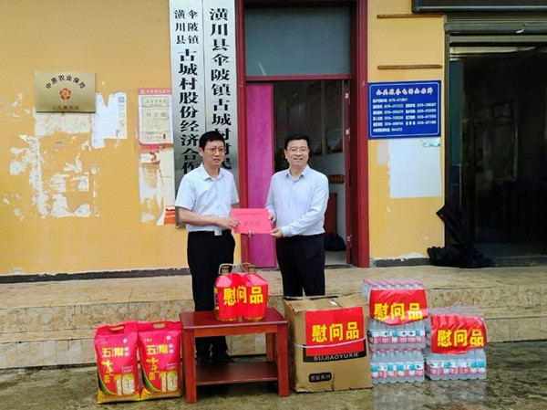 信阳市机关事务中心主任胡绵涛到帮扶村调研乡村振兴驻村帮扶工作